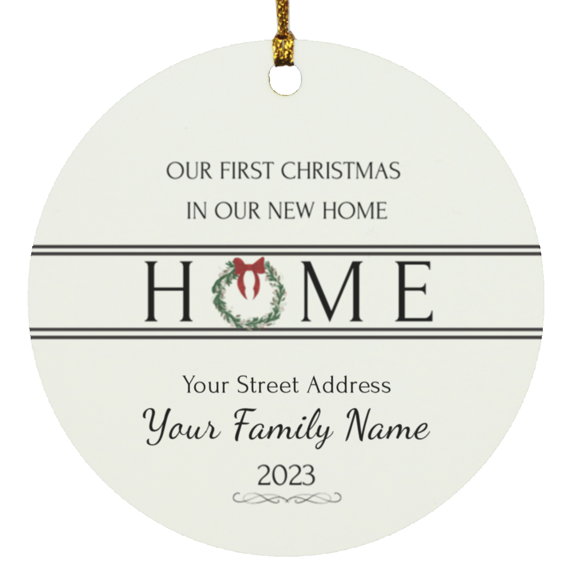 Personalized Ornament