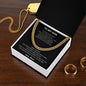 Journey In Life | From Mom | Cuban Link Chain