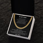 Journey In Life | From Mom | Cuban Link Chain