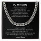 Journey In Life | From Mom | Cuban Link Chain