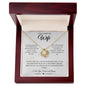 To My Smokin' Hot Wife | Love Knot Necklace