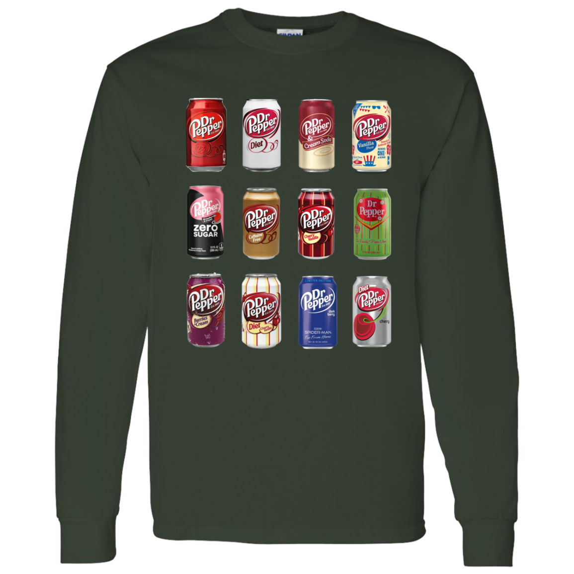 Dr. Pepper Long Sleeve Tee