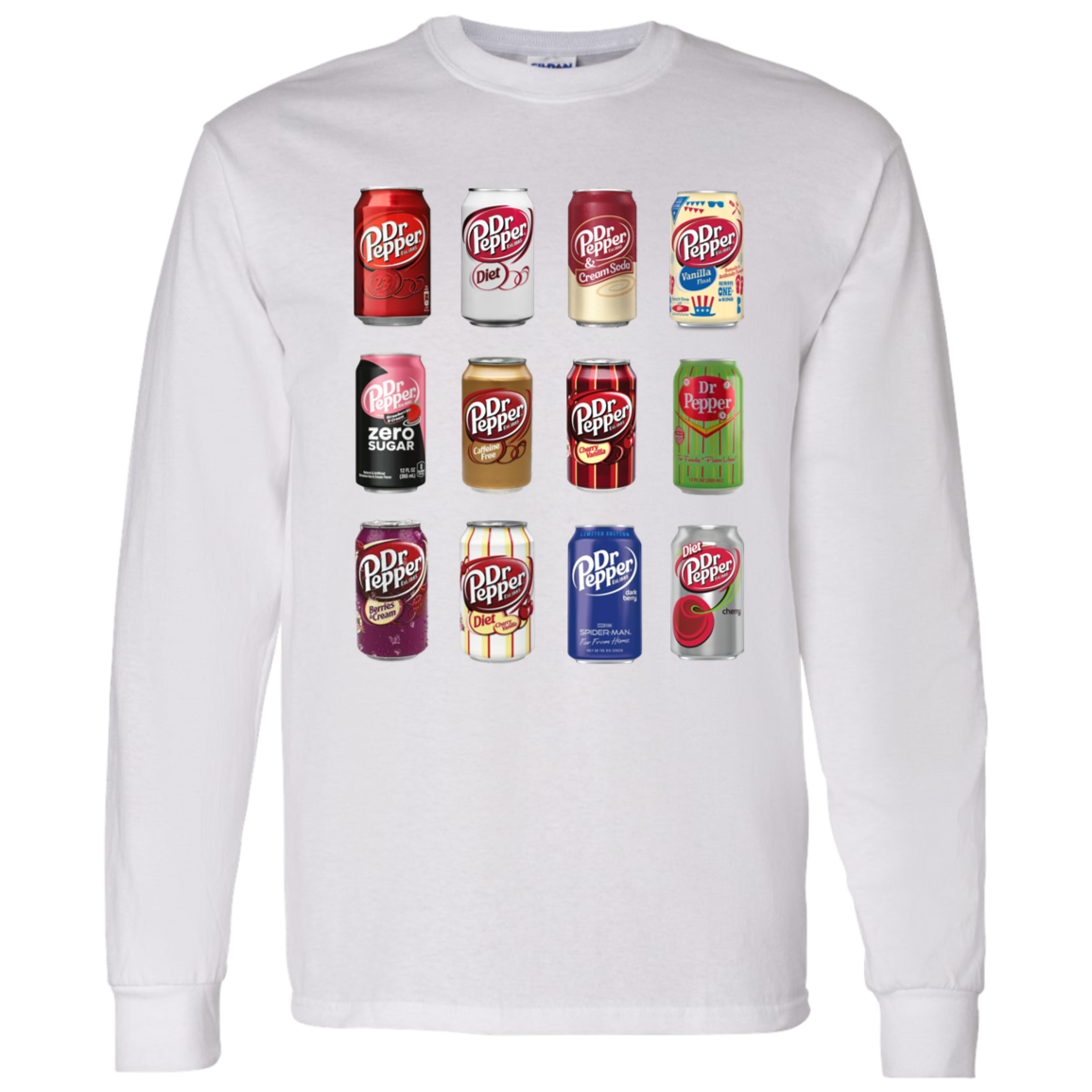 Dr. Pepper Long Sleeve Tee