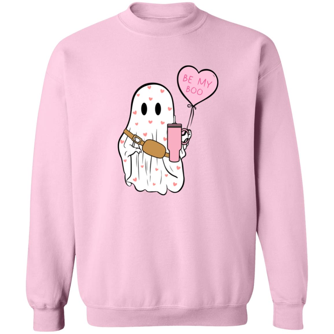 Be My Boo Crewneck | Valentines Day Arrangement| Ghost and Cup Crewneck