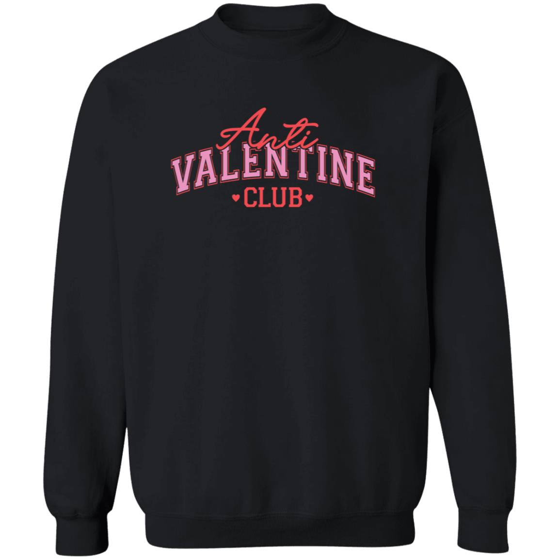 Anti-Valentine Club Crewneck Unisex | Valentine Arrangement | Retro Aesthetic | Galentine