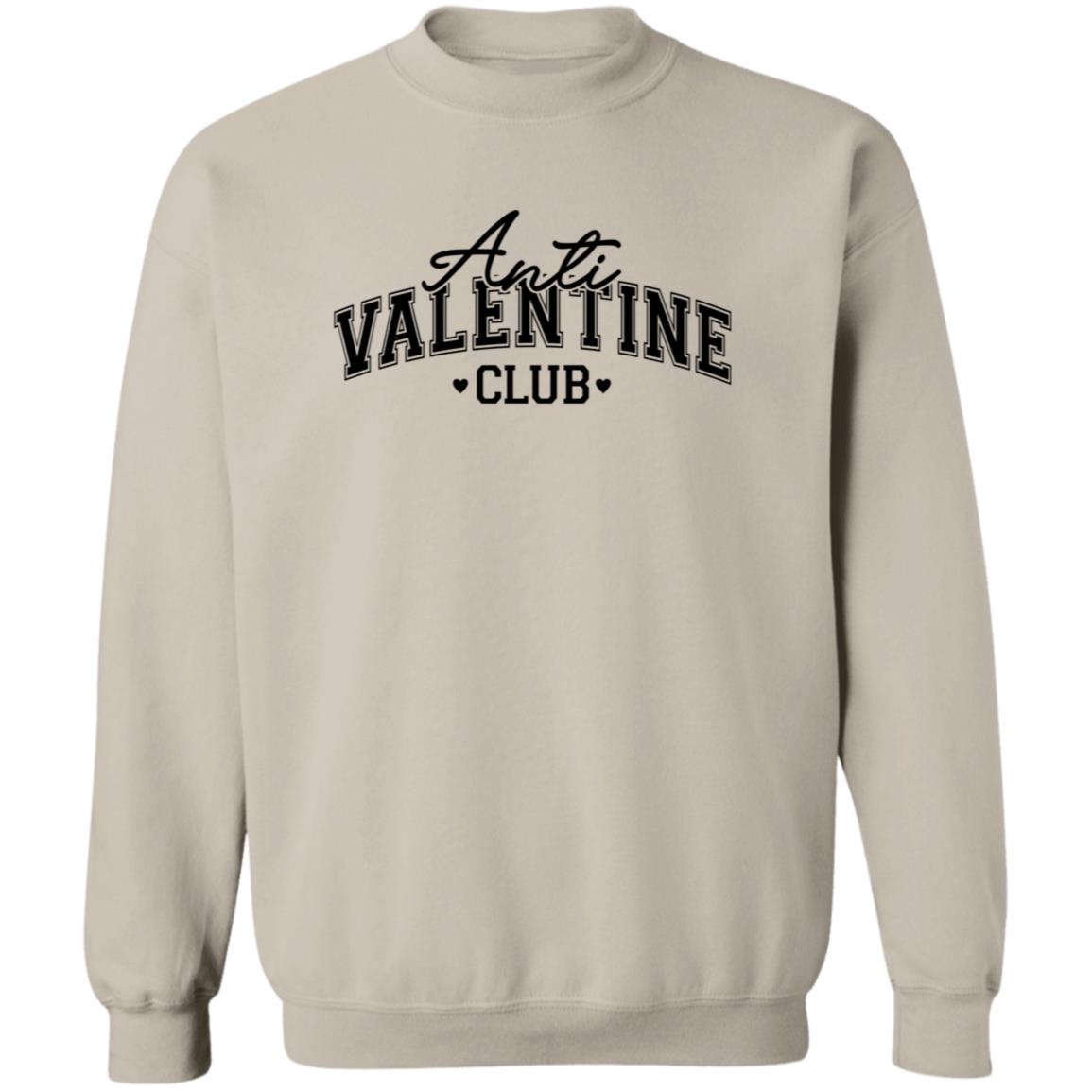 Anti-Valentine Crewneck - Unisex | Valentine Arrangement | Preppy Aesthetic