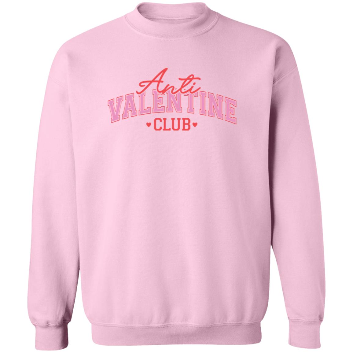 Anti-Valentine Club Crewneck Unisex | Valentine Arrangement | Retro Aesthetic | Galentine