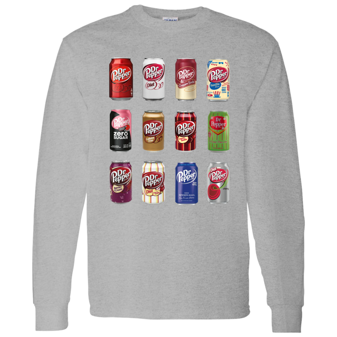 Dr. Pepper Long Sleeve Tee