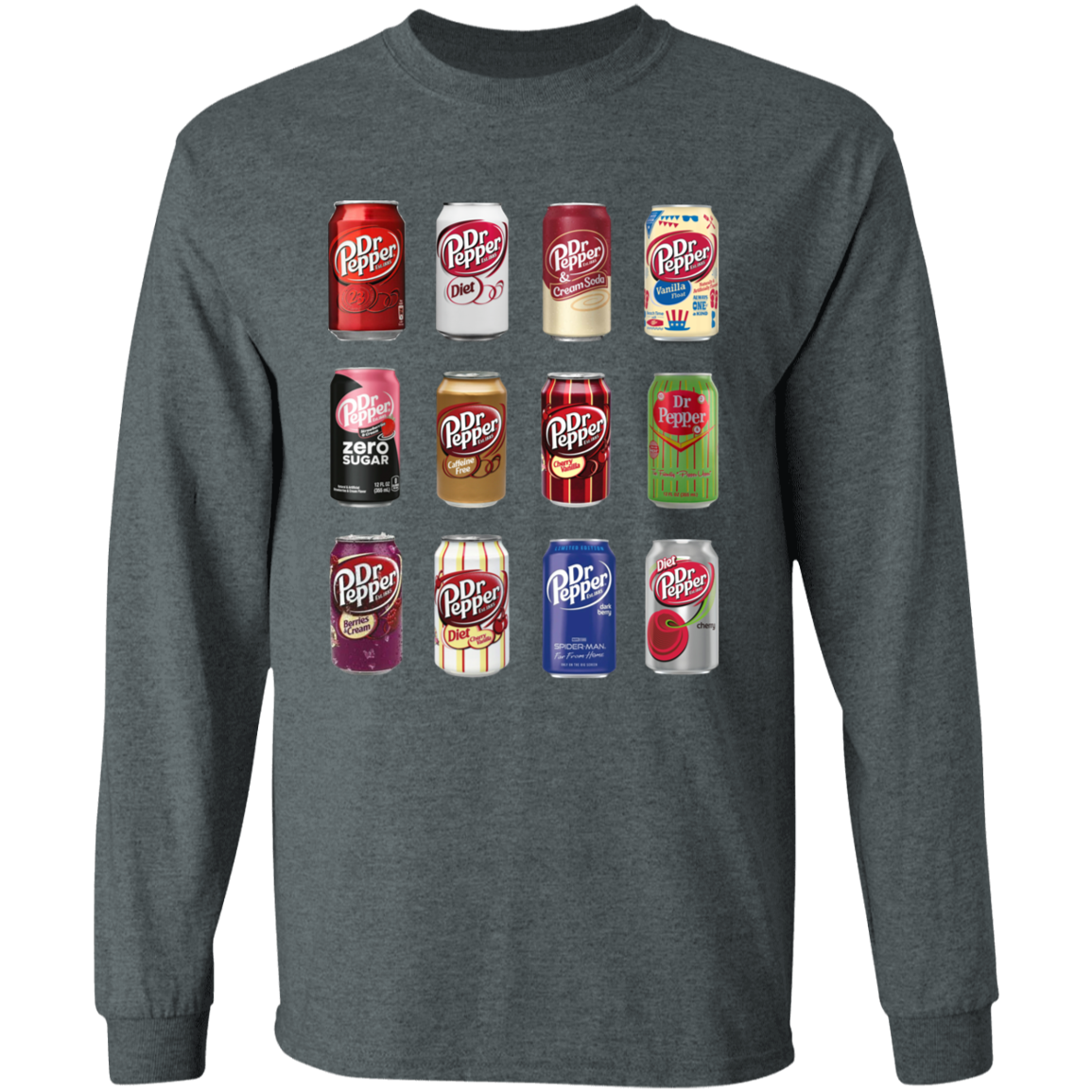 Dr. Pepper Long Sleeve Tee