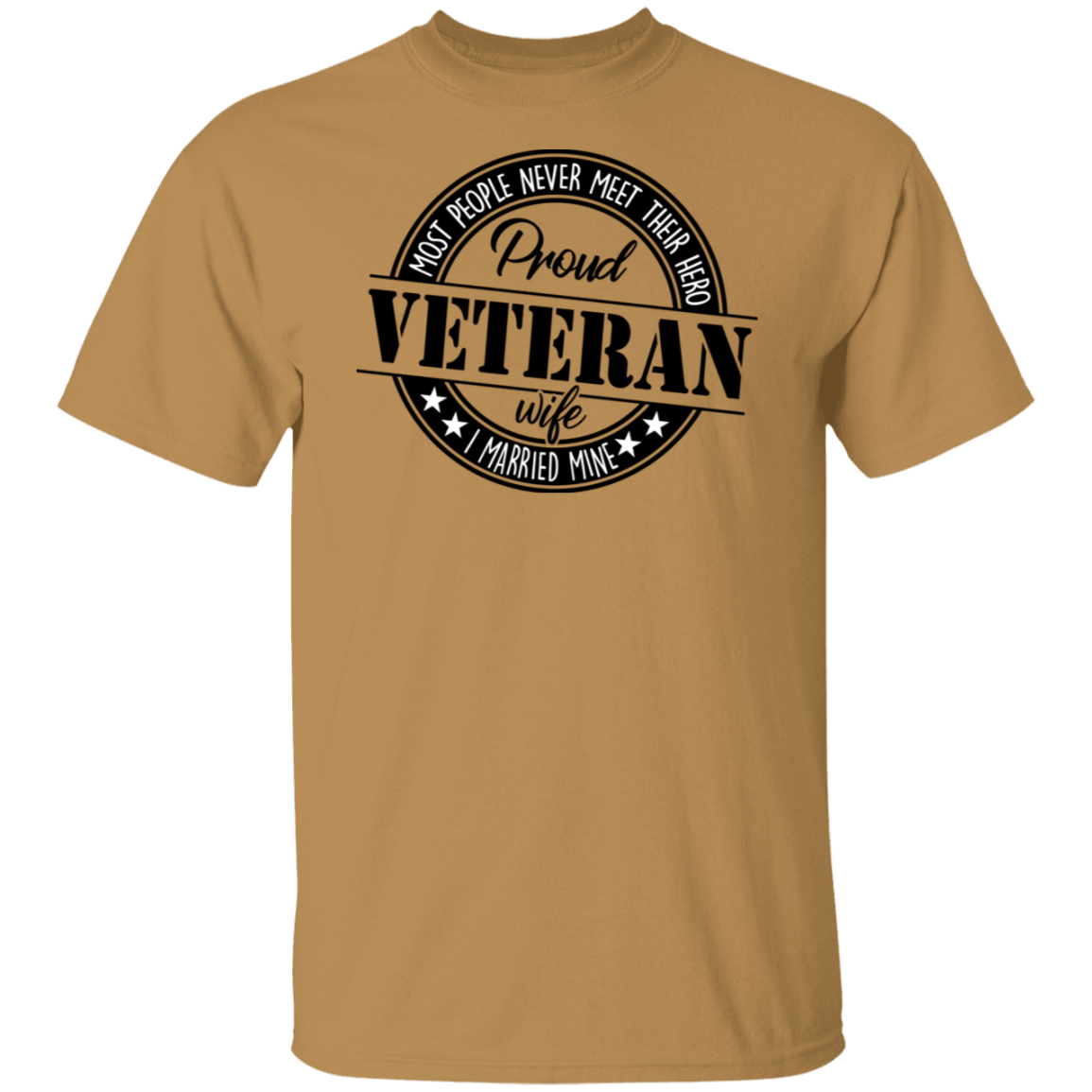 Proud Veteran Wife T-Shirt