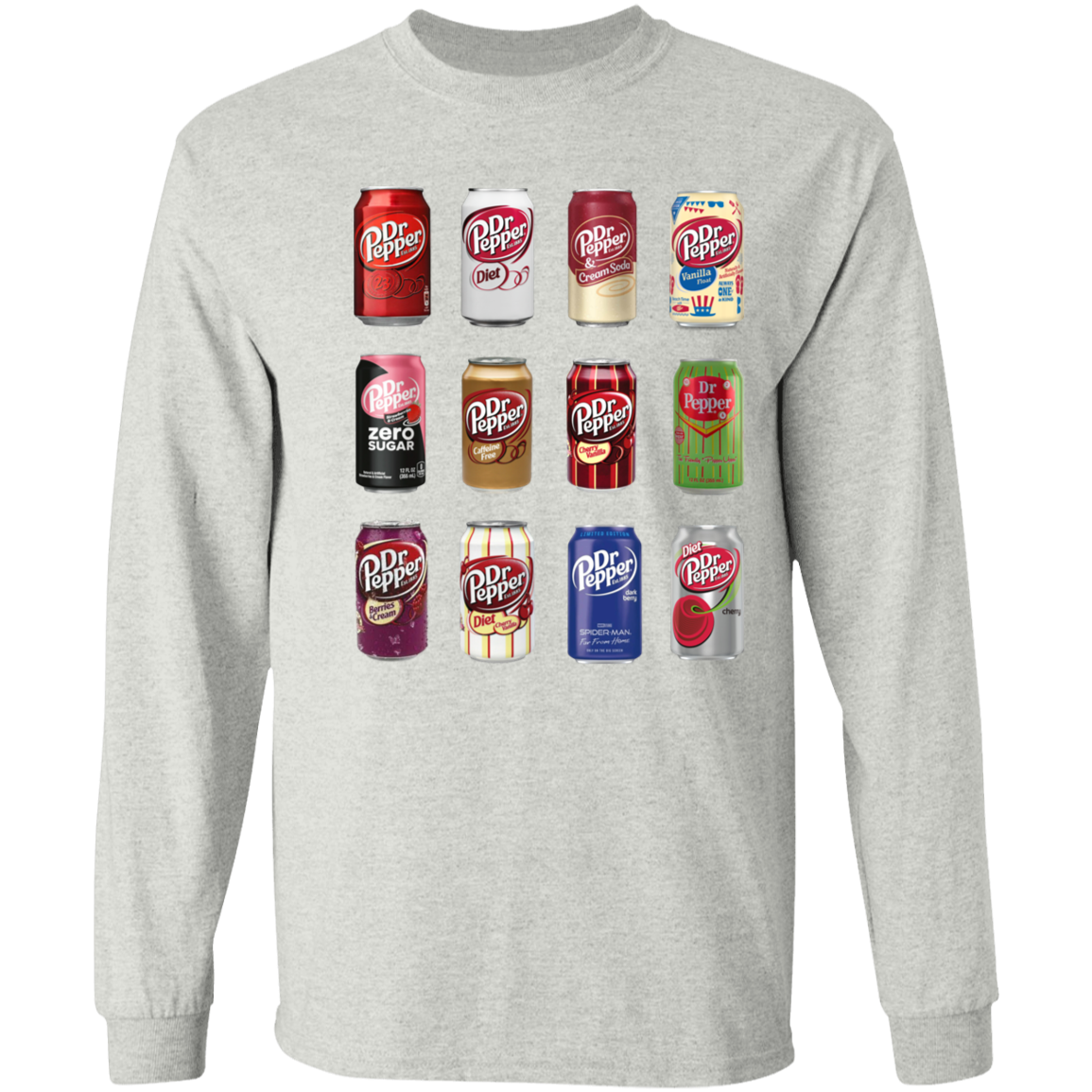 Dr. Pepper Long Sleeve Tee