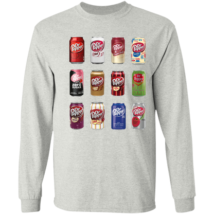 Dr. Pepper Long Sleeve Tee