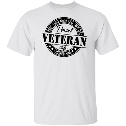 Proud Veteran Wife T-Shirt