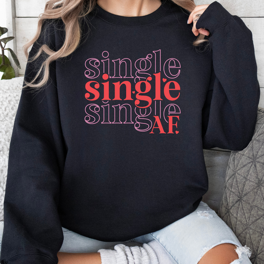 Single AF Crewneck Unisex | Valentine Arrangement | Anti-Valentine