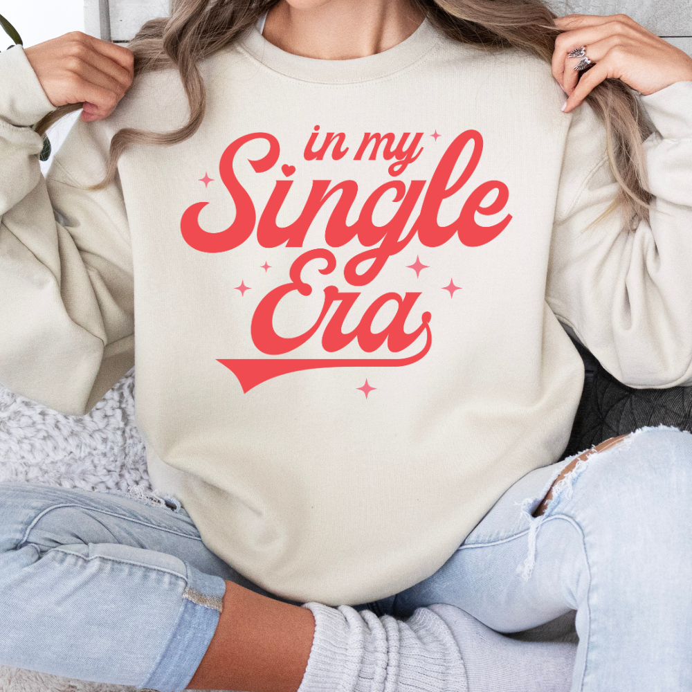 Single Era Crewneck | Galentine| Valentine Arrangement