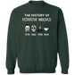 History of Horror Masks Crewneck