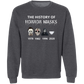 History of Horror Masks Crewneck