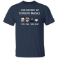 History of Horror Masks T-Shirt