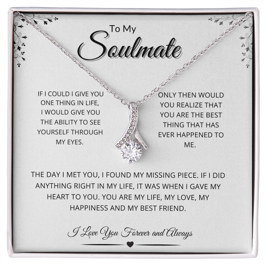 To My Soulmate | Alluring Beauty Necklace