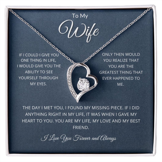 To My Wife | Forever Love Necklace